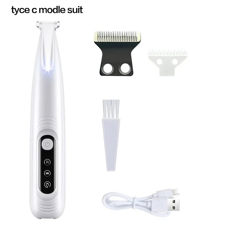 Precision Pet Paw Trimmer With LED Light