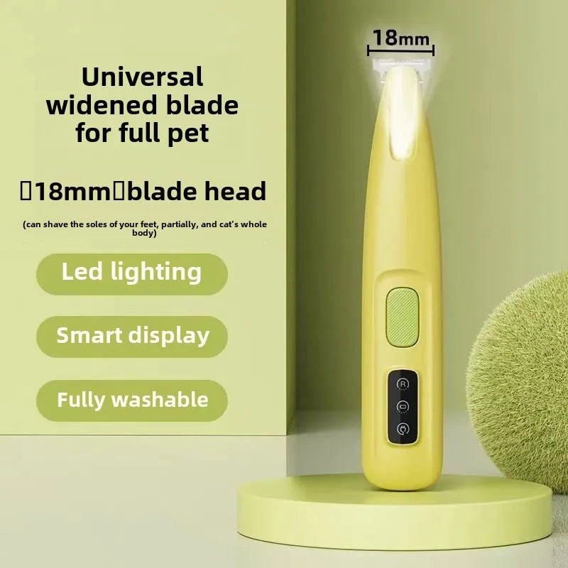 Precision Pet Paw Trimmer With LED Light