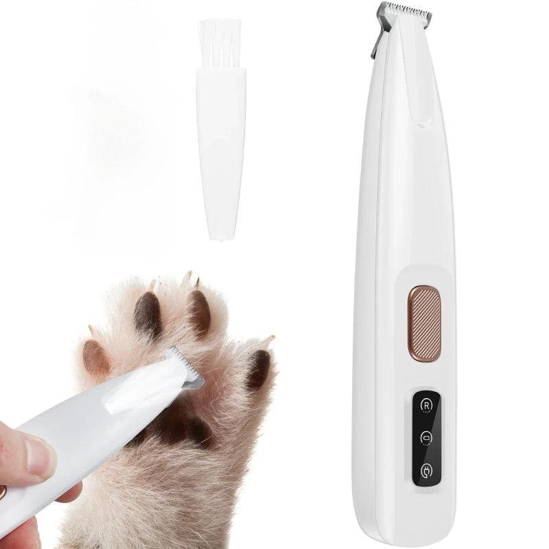 Precision Pet Paw Trimmer With LED Light